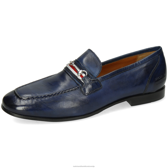 Melvin & Hamilton loaferji modra moški clive 16 FLJ6L299