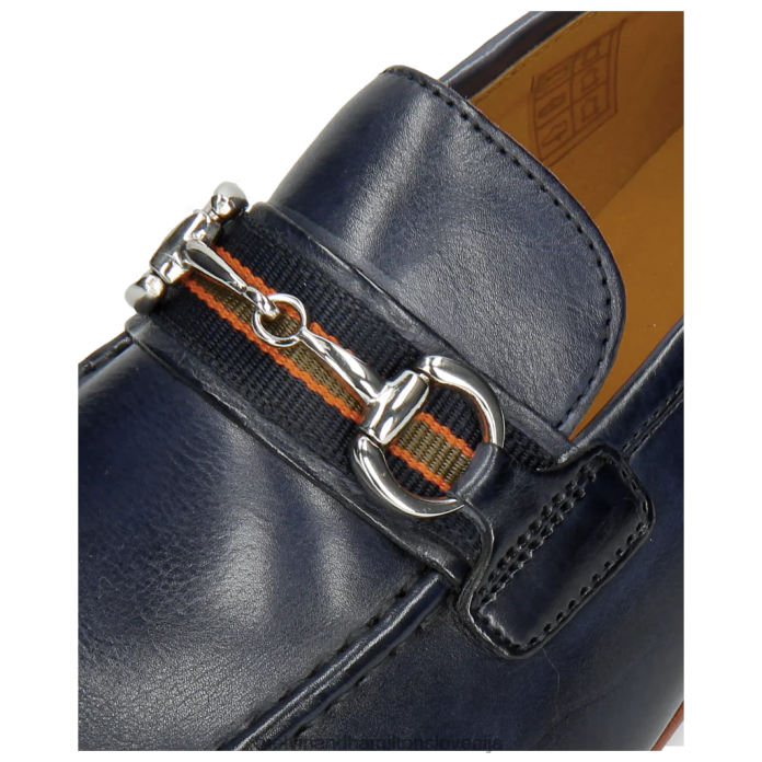 Melvin & Hamilton loaferji modra moški clive 16 FLJ6L303
