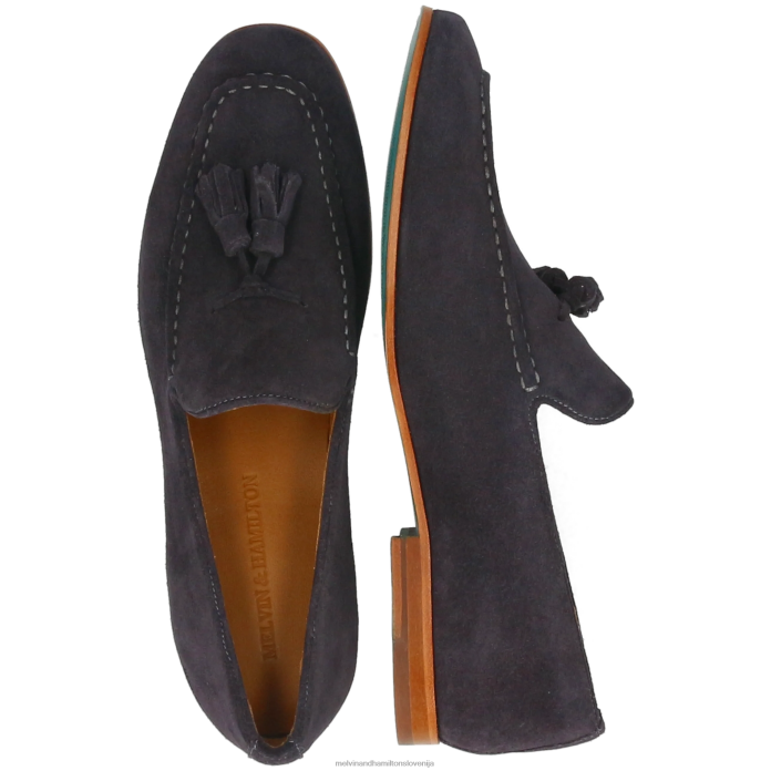 Melvin & Hamilton loaferji modra moški clive 20 FLJ6L231