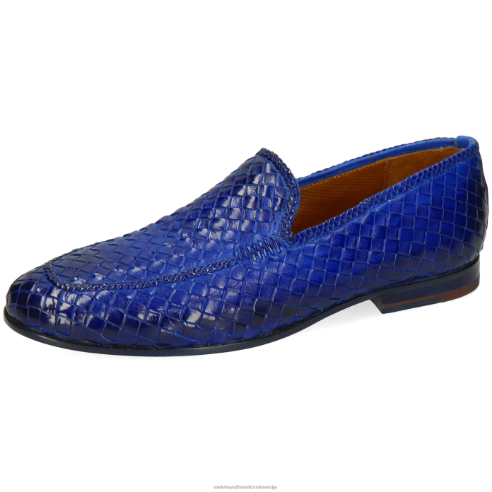 Melvin & Hamilton loaferji modra moški clive 22 FLJ6L266