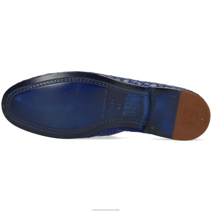 Melvin & Hamilton loaferji modra moški clive 22 FLJ6L266