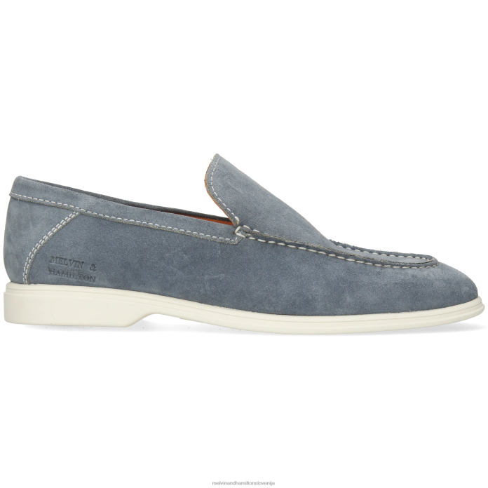 Melvin & Hamilton loaferji modra moški grof 24 FLJ6L226