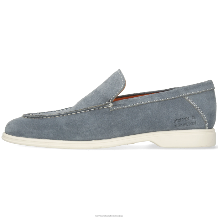 Melvin & Hamilton loaferji modra moški grof 24 FLJ6L226