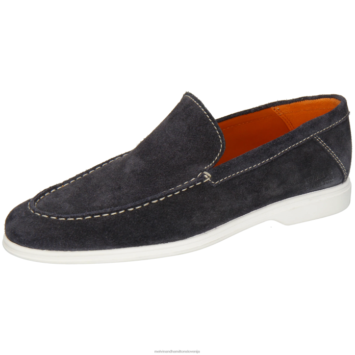 Melvin & Hamilton loaferji modra moški grof 24 FLJ6L249