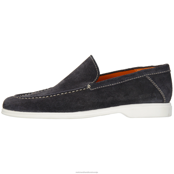 Melvin & Hamilton loaferji modra moški grof 24 FLJ6L249