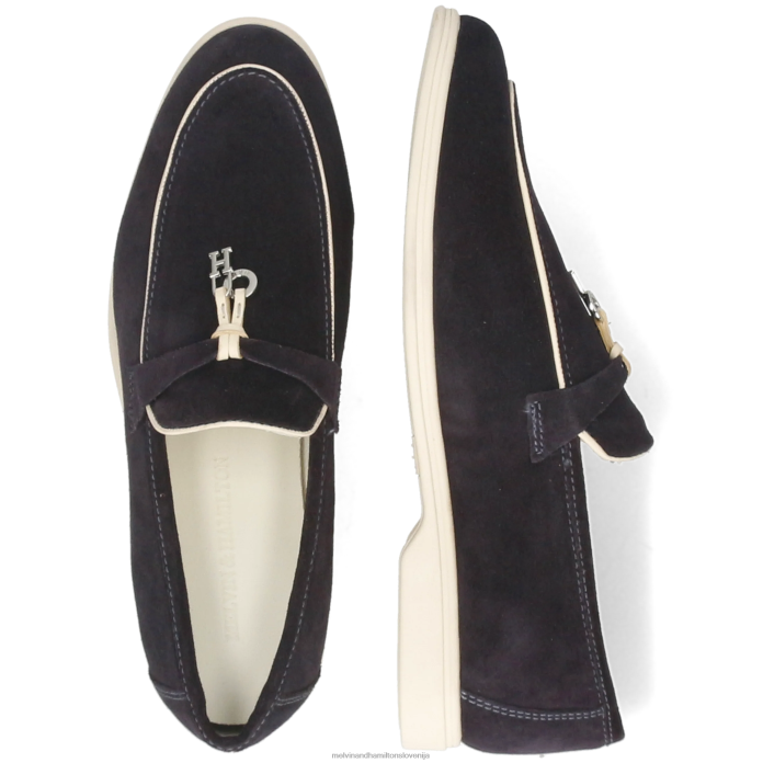 Melvin & Hamilton loaferji modra moški grof 27 FLJ6L228