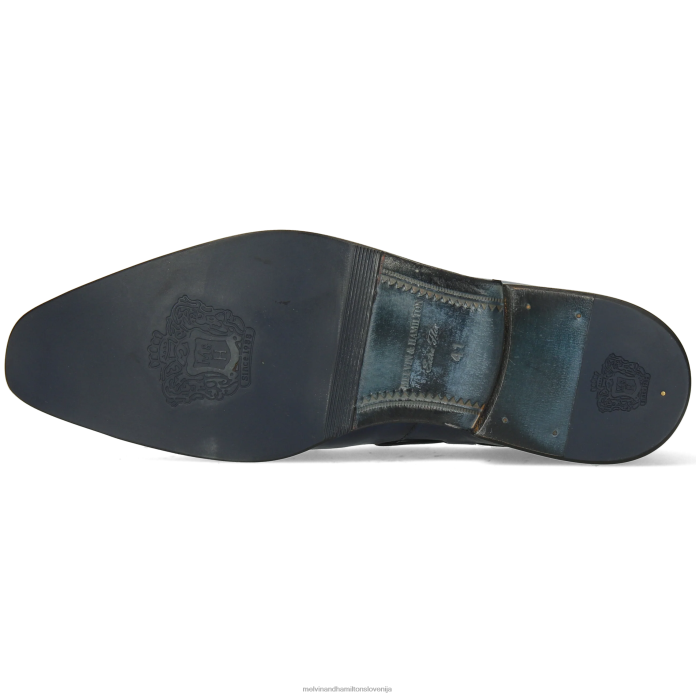 Melvin & Hamilton loaferji modra moški leonardo 1 FLJ6L296