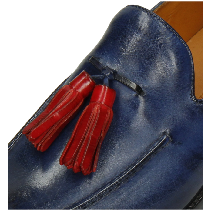 Melvin & Hamilton loaferji modra moški leonardo 1 FLJ6L296