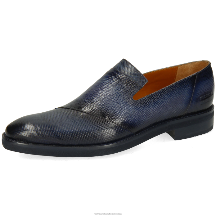Melvin & Hamilton loaferji modra moški leonardo 28 FLJ6L274