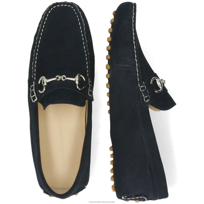 Melvin & Hamilton loaferji modra moški nelson 16 FLJ6L230