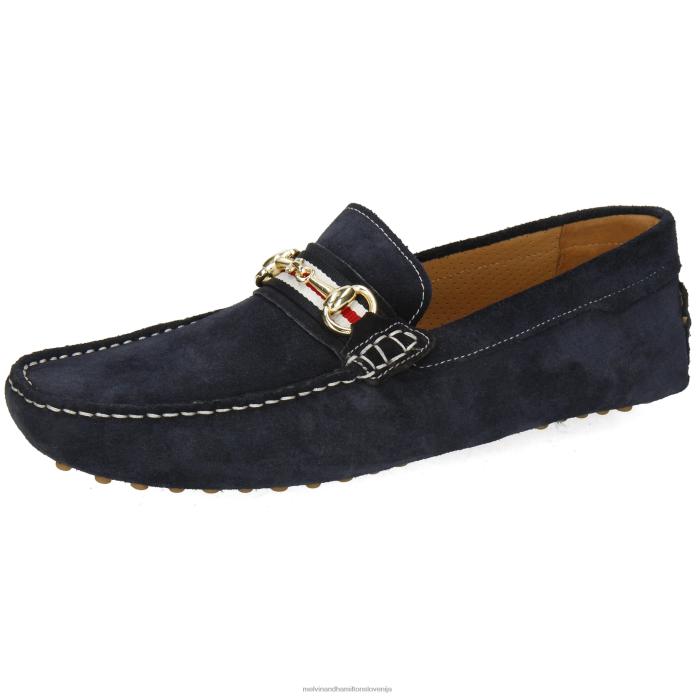 Melvin & Hamilton loaferji modra moški nelson 16 FLJ6L315