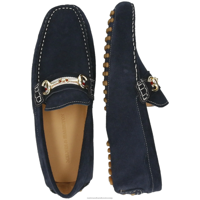 Melvin & Hamilton loaferji modra moški nelson 16 FLJ6L315
