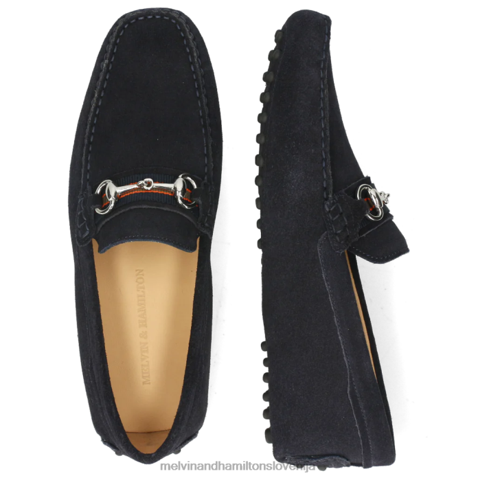Melvin & Hamilton loaferji modra moški nelson 16 FLJ6L316