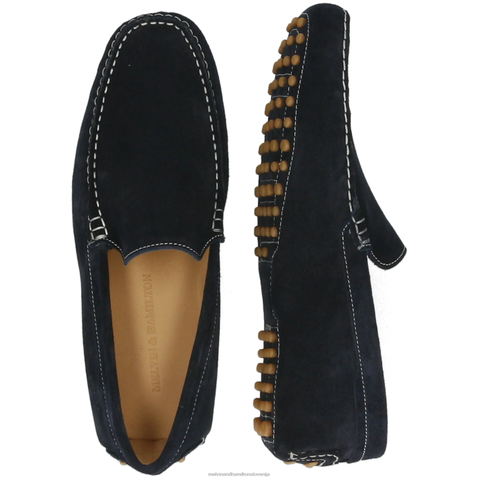 Melvin & Hamilton loaferji modra moški nelson 1 FLJ6L293