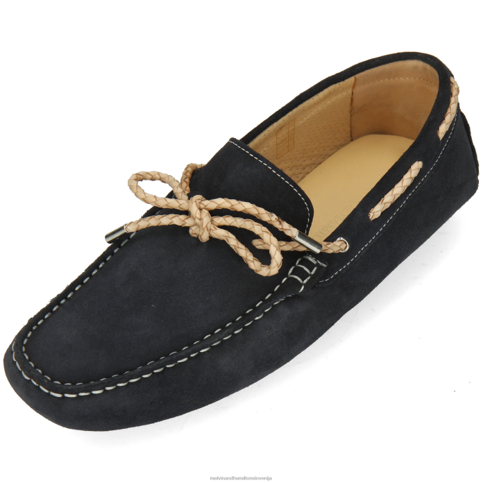 Melvin & Hamilton loaferji modra moški nelson 3 FLJ6L306