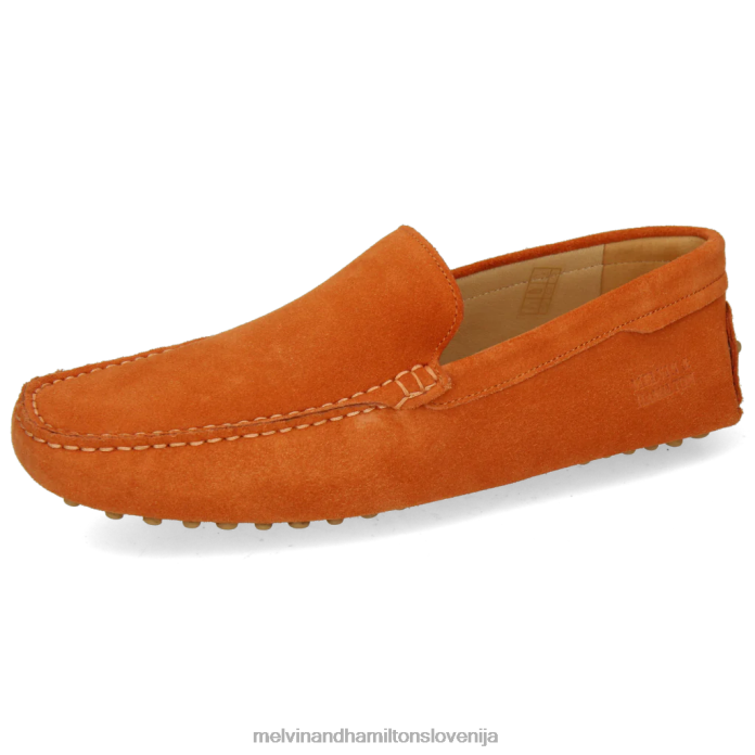 Melvin & Hamilton loaferji oranžna moški nelson 1 FLJ6L291