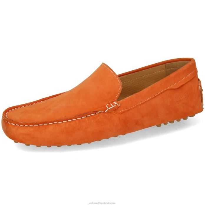 Melvin & Hamilton loaferji oranžna moški nelson 1 FLJ6L322