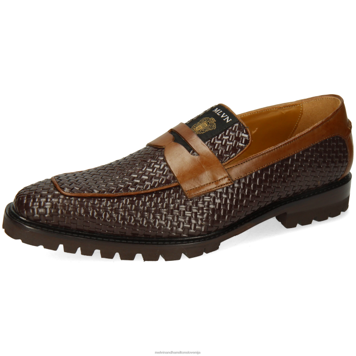 Melvin & Hamilton loaferji rjav moški carlo 5 FLJ6L280