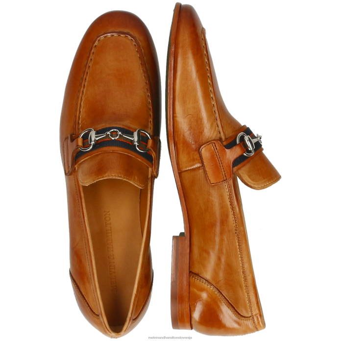 Melvin & Hamilton loaferji rjav moški clive 16 FLJ6L260