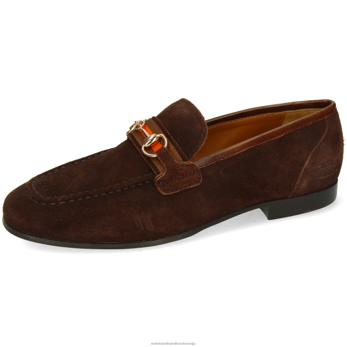 Melvin & Hamilton loaferji rjav moški clive 16 FLJ6L270