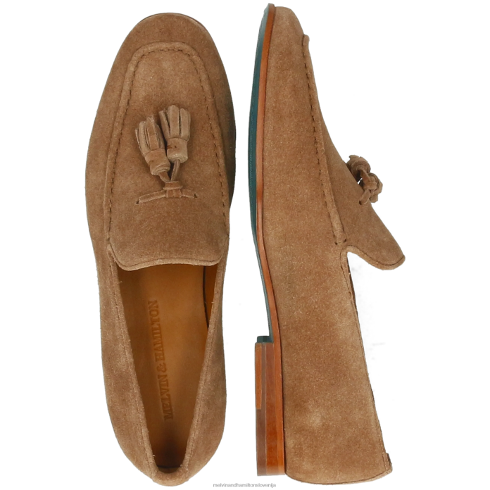 Melvin & Hamilton loaferji rjav moški clive 20 FLJ6L241