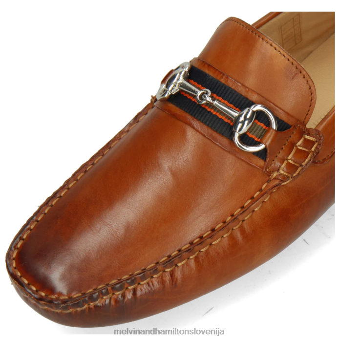 Melvin & Hamilton loaferji rjav moški nelson 16 FLJ6L325