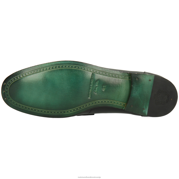 Melvin & Hamilton loaferji Črna moški clive 16 FLJ6L235