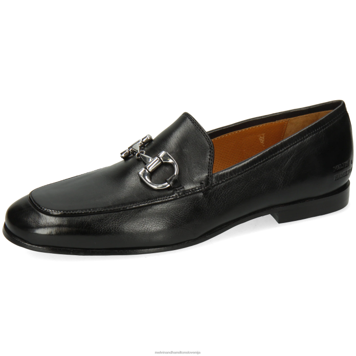 Melvin & Hamilton loaferji Črna moški clive 1 FLJ6L281
