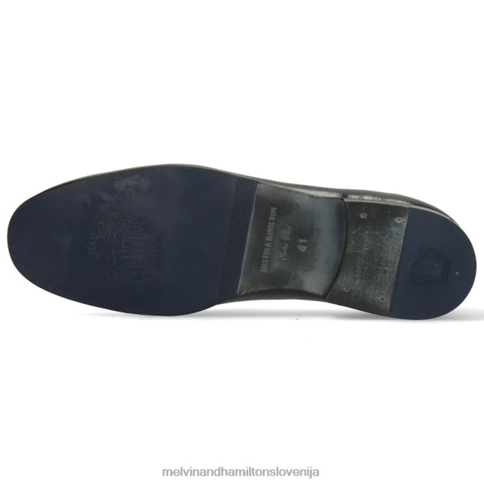 Melvin & Hamilton loaferji Črna moški clive 20 FLJ6L294