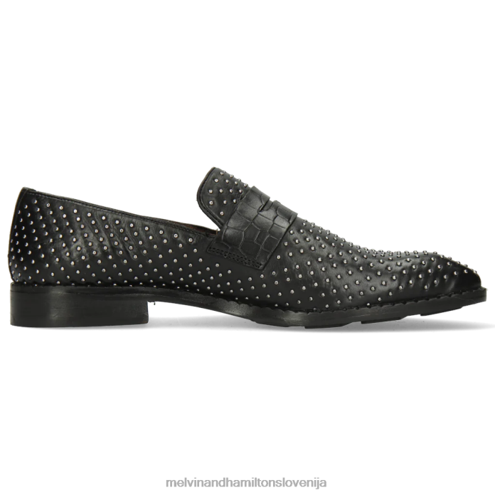 Melvin & Hamilton loaferji Črna moški gaston 5 FLJ6L302