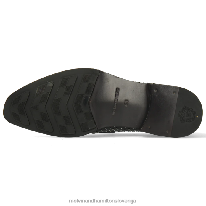 Melvin & Hamilton loaferji Črna moški gaston 5 FLJ6L302