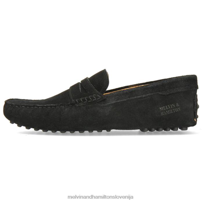 Melvin & Hamilton loaferji Črna moški nelson 2 FLJ6L308