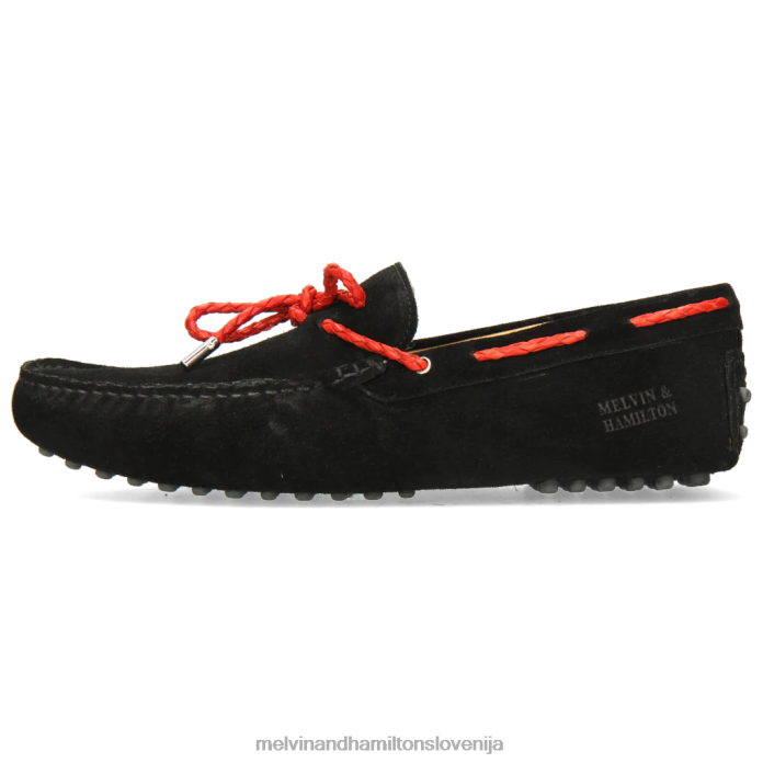 Melvin & Hamilton loaferji Črna moški nelson 3 FLJ6L321