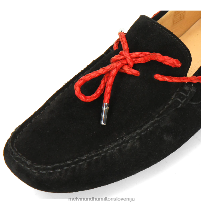 Melvin & Hamilton loaferji Črna moški nelson 3 FLJ6L321