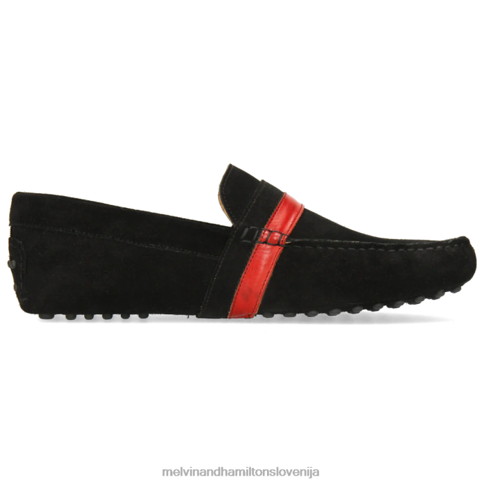 Melvin & Hamilton loaferji Črna moški nelson 6 FLJ6L313