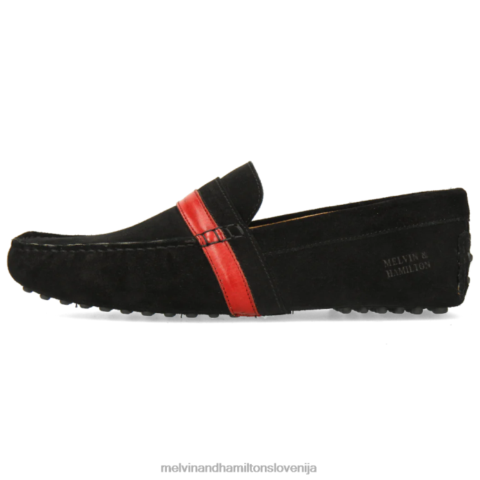 Melvin & Hamilton loaferji Črna moški nelson 6 FLJ6L313