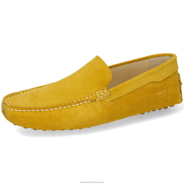 Melvin & Hamilton loaferji rumena moški nelson 1 FLJ6L245