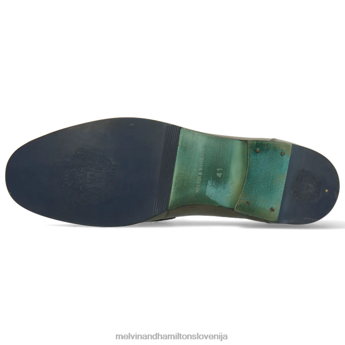 Melvin & Hamilton loaferji siva moški clive 16 FLJ6L288