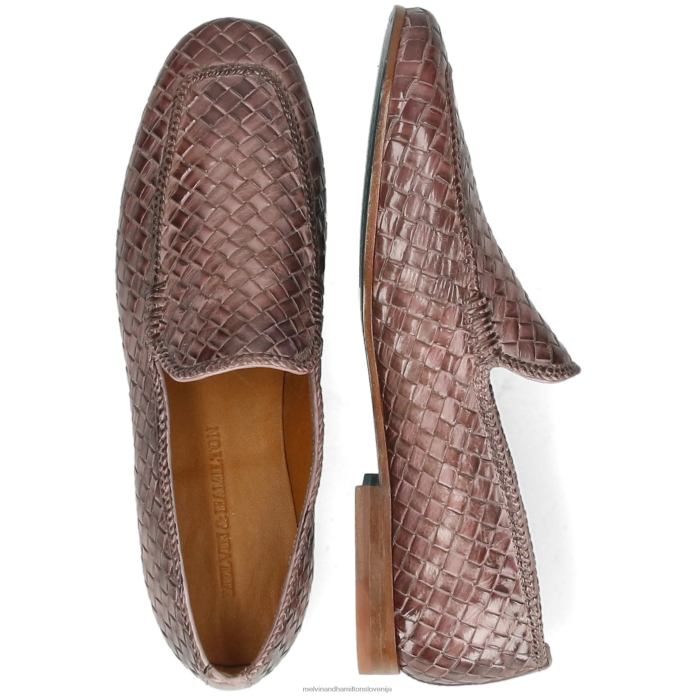 Melvin & Hamilton loaferji siva moški clive 22 FLJ6L290