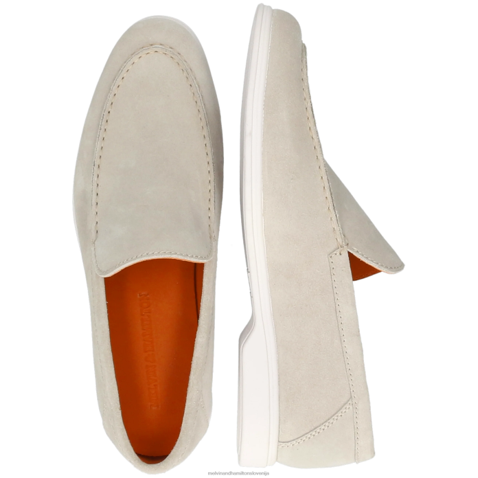 Melvin & Hamilton loaferji siva moški grof 24 FLJ6L253