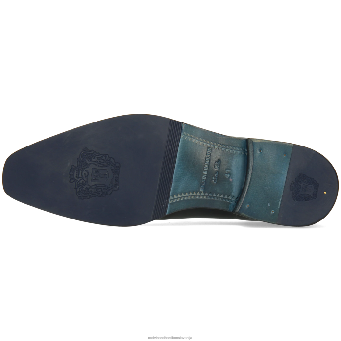 Melvin & Hamilton loaferji siva moški leonardo 24 FLJ6L275