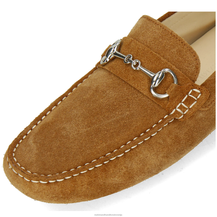 Melvin & Hamilton loaferji svetlo rjava moški nelson 16 FLJ6L256