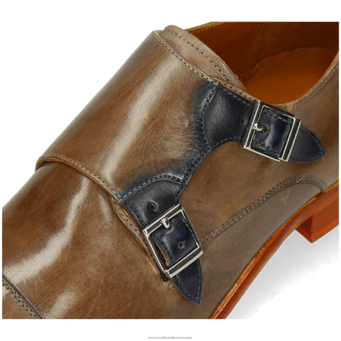 Melvin & Hamilton meniški čevlji svetlo rjava moški lewis 52 FLJ6L342