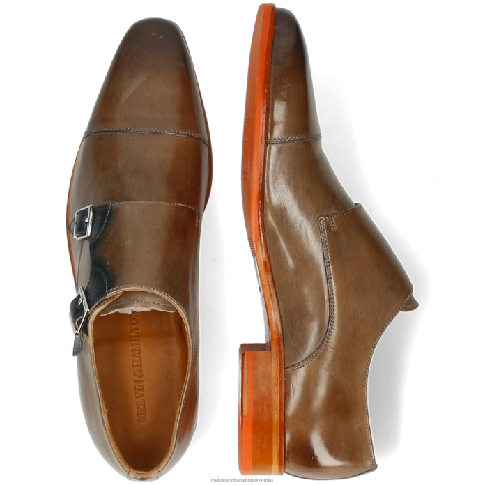 Melvin & Hamilton meniški čevlji svetlo rjava moški lewis 52 FLJ6L342