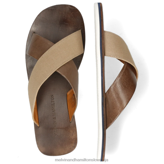 Melvin & Hamilton mule bež moški sam 5 FLJ6L720
