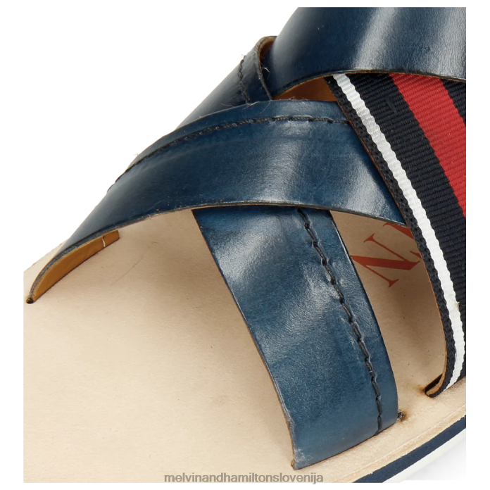Melvin & Hamilton mule modra moški sam 12 FLJ6L737