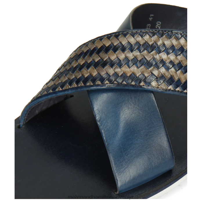 Melvin & Hamilton mule modra moški sam 23 FLJ6L739