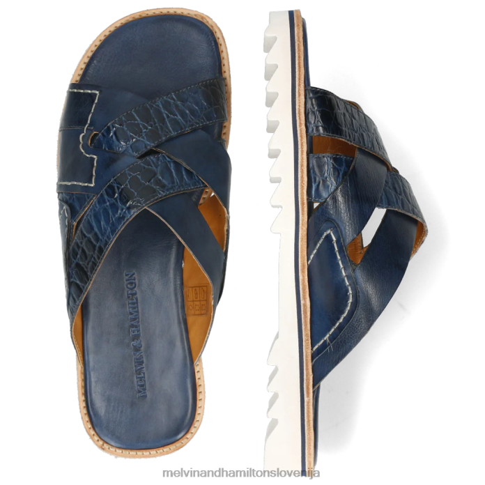 Melvin & Hamilton mule modra moški sam 38 FLJ6L732
