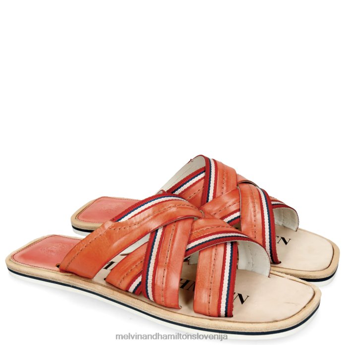 Melvin & Hamilton mule oranžna moški bob 2 FLJ6L734