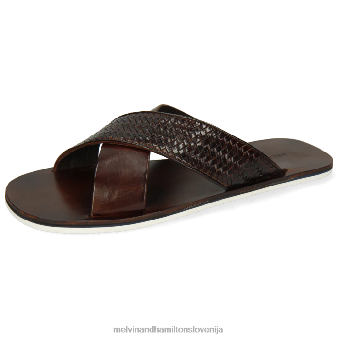 Melvin & Hamilton mule rjav moški sam 23 FLJ6L735